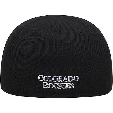 Infant New Era Black Colorado Rockies My First 59FIFTY Fitted Hat