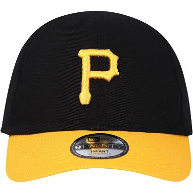 Infant New Era Black Pittsburgh Pirates Team Color My First 9TWENTY Flex Hat
