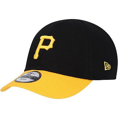 Infant New Era Black Pittsburgh Pirates Team Color My First 9TWENTY Flex Hat
