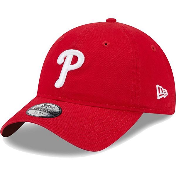 Toddler New Era Red Philadelphia Phillies Team 9TWENTY Adjustable Hat