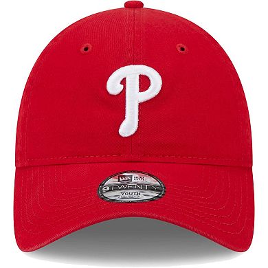 Toddler New Era Red Philadelphia Phillies Team 9TWENTY Adjustable Hat