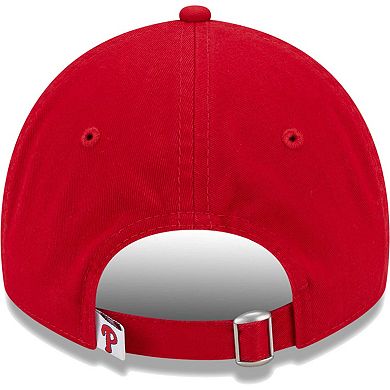 Toddler New Era Red Philadelphia Phillies Team 9TWENTY Adjustable Hat