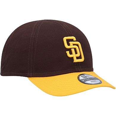 Infant New Era Brown San Diego Padres Team Color My First 9TWENTY Flex Hat