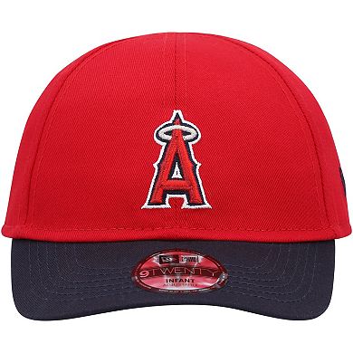 Infant New Era Red Los Angeles Angels Team Color My First 9TWENTY Flex Hat