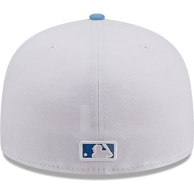 Men's New Era White New York Yankees Sky 59FIFTY Fitted Hat