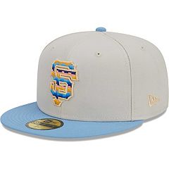 New Era Light Blue/Brown Detroit Tigers 2006 World Series Beach Kiss 59FIFTY Fitted Hat