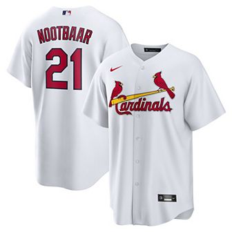 Men's Nike Lars Nootbaar White St. Louis Cardinals Home Replica Jersey