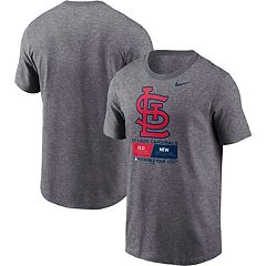 Nike Kids' Youth Light Blue St. Louis Cardinals Rewind Retro Tri-blend T- shirt