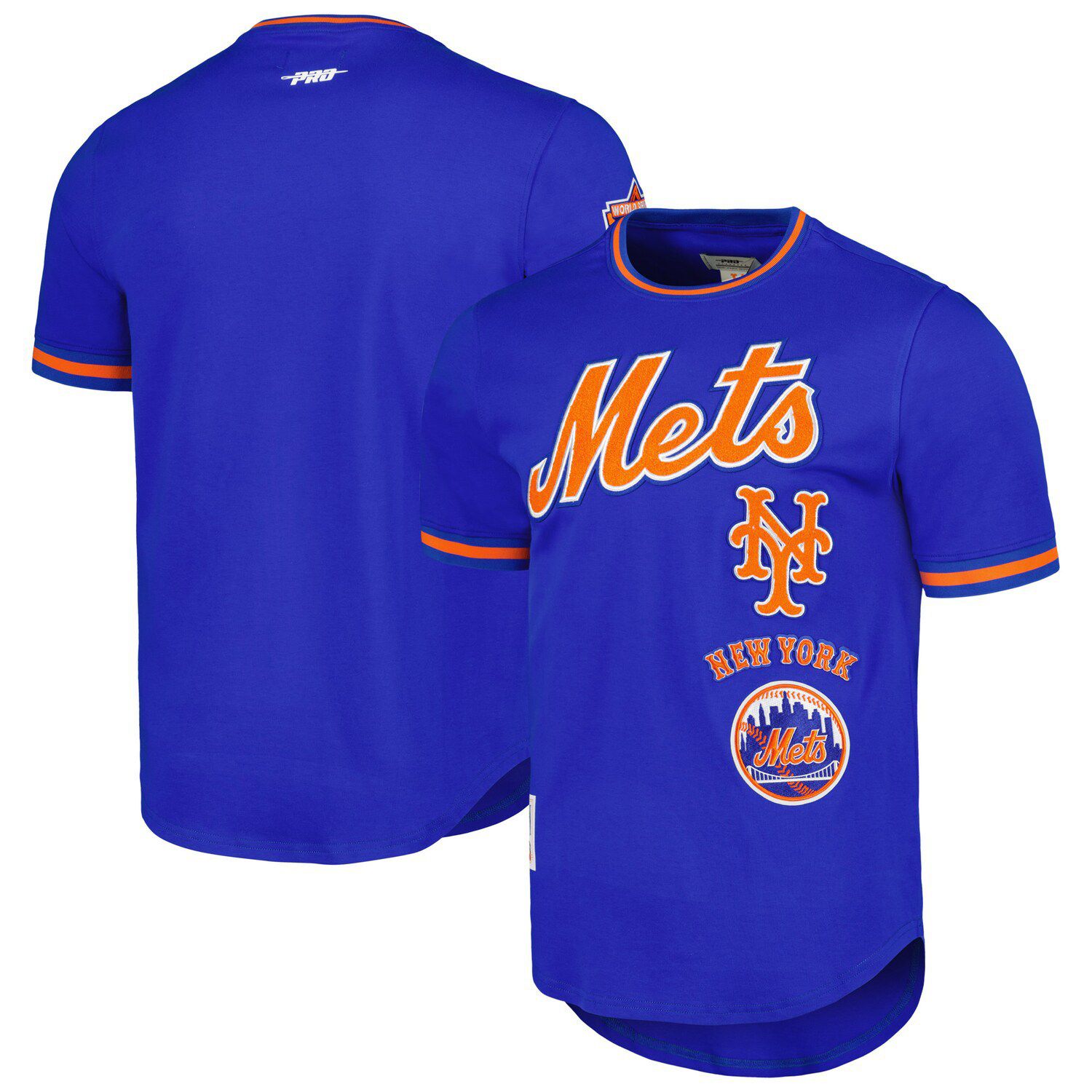 New York Mets Text logo Distressed Vintage logo T-shirt 6 Sizes S