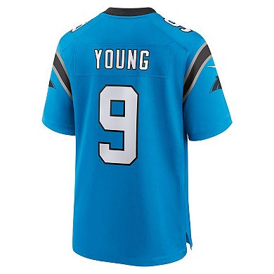 Men's Nike Bryce Young Blue Carolina Panthers 2023 NFL Draft First Round Pick Alternate Game Jersey