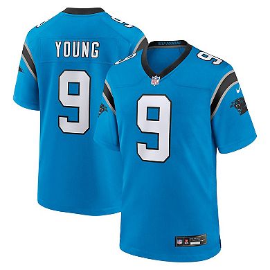 Men's Nike Bryce Young Blue Carolina Panthers 2023 NFL Draft First Round Pick Alternate Game Jersey
