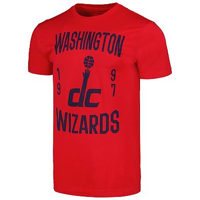 Unisex Stadium Essentials Red Washington Wizards 1997 City Year T-Shirt