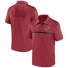 Mens NFL Team Apparel ARIZONA CARDINALS Football Polo Golf Shirt BLACK –