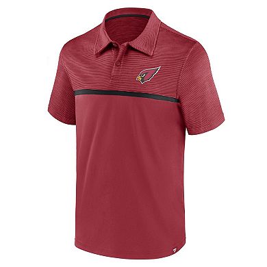 Men's Fanatics Branded Cardinal Arizona Cardinals Primary Polo