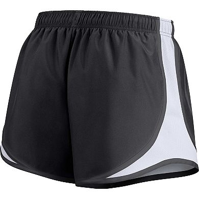 Women's Nike Black New Orleans Saints Plus Size Tempo Shorts
