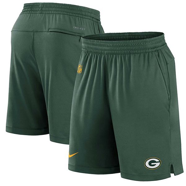 Men's Nike Green Green Bay Packers Sideline Performance Shorts