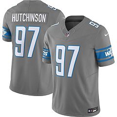 Women's Nike Aidan Hutchinson Blue Detroit Lions Player Name