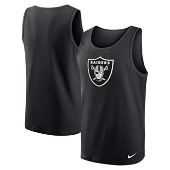 Men's Nike Black Las Vegas Raiders Tri-Blend Tank Top