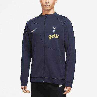 Men's Nike Navy Tottenham Hotspur 2023 Academy Pro Anthem Raglan Performance Full-Zip Jacket
