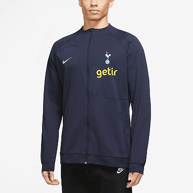 Men's Nike  Navy Tottenham Hotspur Academy Pro Anthem Raglan Performance Full-Zip Jacket
