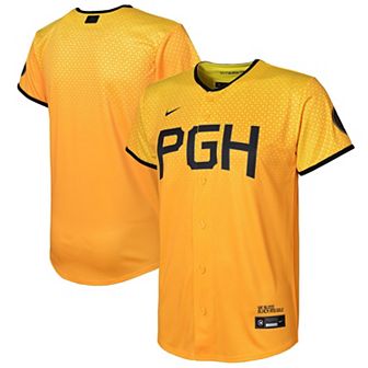 Preschool Nike Gold Pittsburgh Pirates 2023 City Connect Replica Jersey