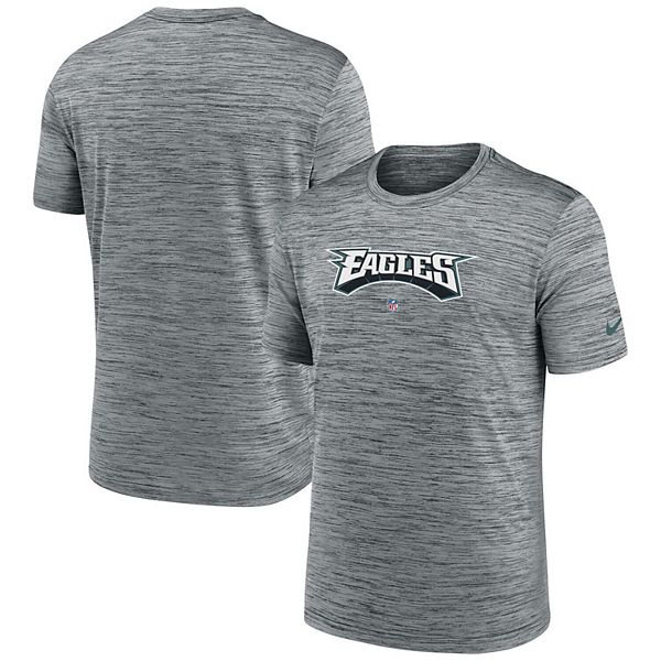 Men's Nike Gray Philadelphia Eagles Velocity Performance T-Shirt