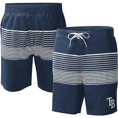 Men's G-III Sports by Carl Banks Navy Tampa Bay Rays Coastline Volley Swim Shorts