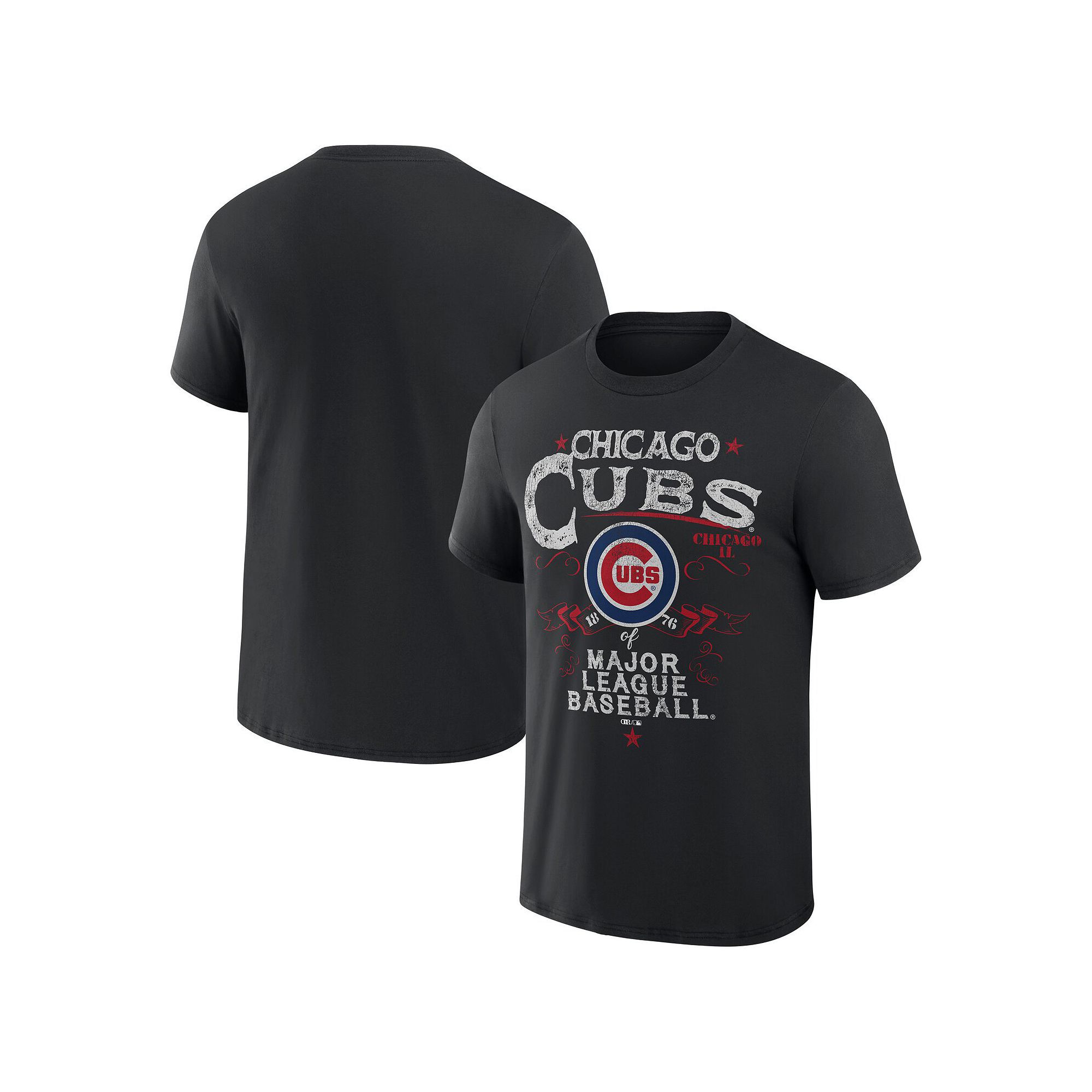 Mens Darius Rucker Collection by Fanatics  Black Chicago Cubs Beach Splatt