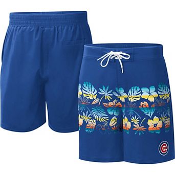Men's G-III Sports by Carl Banks Royal Chicago Cubs Breeze Volley Swim Shorts