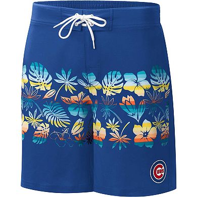 Men's G-III Sports by Carl Banks  Royal Chicago Cubs Breeze Volley Swim Shorts