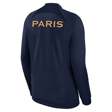 Men's Nike Navy Paris Saint-Germain 2023 Academy Pro Anthem Full-Zip Jacket