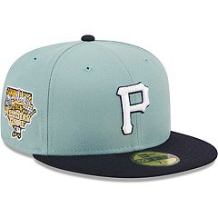 Men's New Era Light Blue Pittsburgh Pirates Spring Color Basic 9FIFTY Snapback Hat