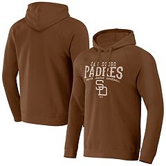 Men's San Diego Padres '47 Brown/Gold Shortstop Pullover Hoodie