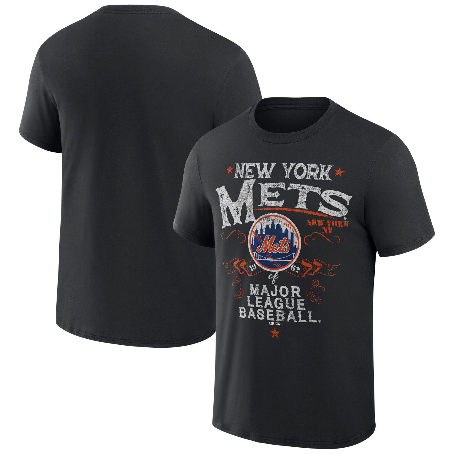 Vintage New York Mets T-Shirt Baseball Shirt Est 1962 Classic