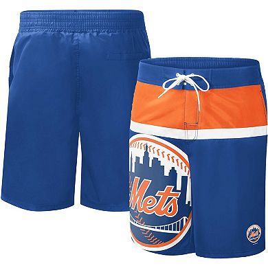 Men's G-III Sports by Carl Banks Royal New York Mets Sea Wind Swim Shorts