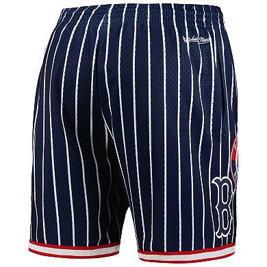 Men's Mitchell & Ness Navy Boston Red Sox Cooperstown Collection 2004 World Series City Collection Mesh Shorts