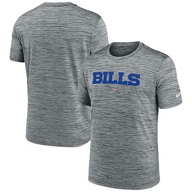 Men's Nike Heather Gray Buffalo Bills Velocity Performance T-Shirt