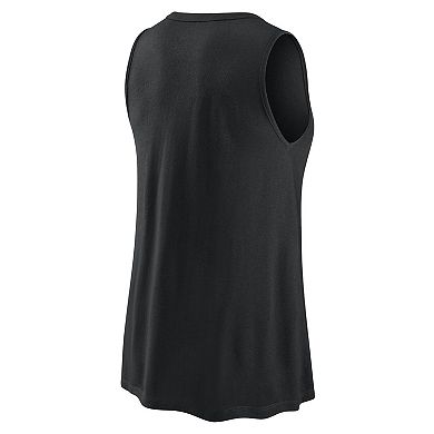 Women's Fanatics Black Las Vegas Raiders Classic Rhine Tank Top