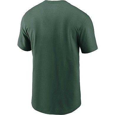 Men's Nike Green Green Bay Packers Yard Line Fashion Asbury T-Shirt