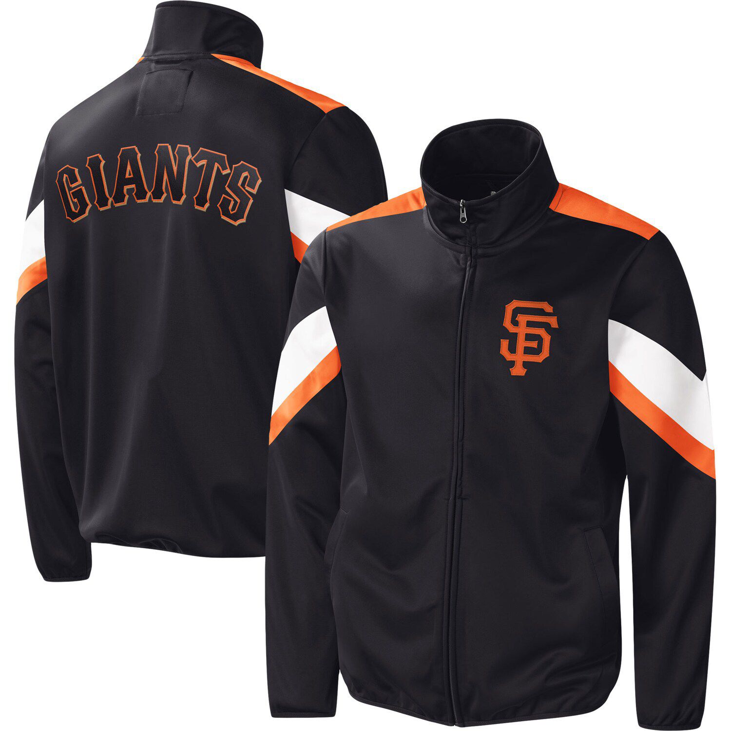 SAN FRANCISCO GIANTS BASEBALL JACKET, STARTER, ADULT SZ XL