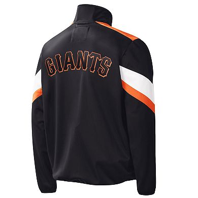 Men's G-III Sports by Carl Banks Black San Francisco Giants Earned Run Full-Zip Jacket