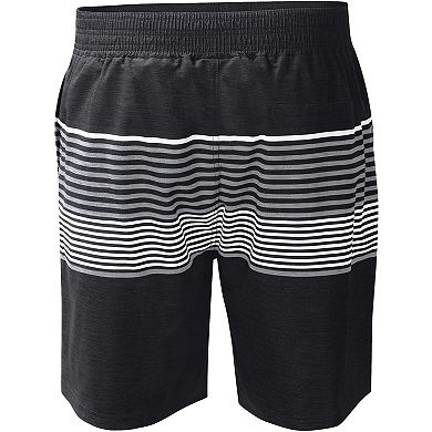 Men's G-III Sports by Carl Banks Black San Diego Padres Coastline Volley Swim Shorts