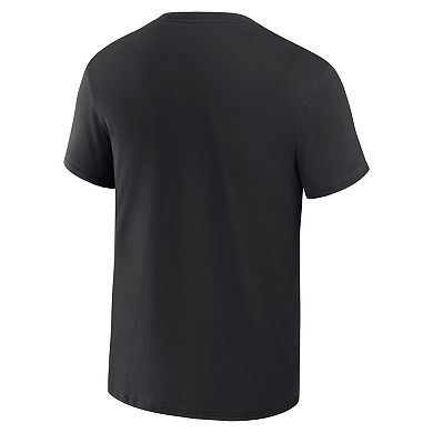 Men's Darius Rucker Collection by Fanatics Black Washington Nationals Beach Splatter T-Shirt