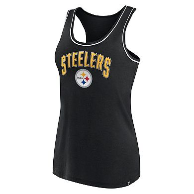 Women's Fanatics Branded Black Pittsburgh Steelers Undefeated Tank Top