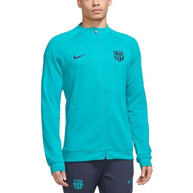 Men's Nike Turquoise Barcelona 2023/24 Academy Pro Anthem Full-Zip Jacket