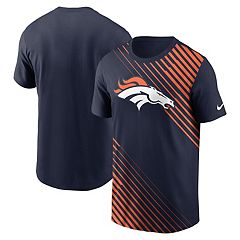 Nike Denver Broncos Men's Dri-Fit Cotton Football All T-Shirt - Macy's