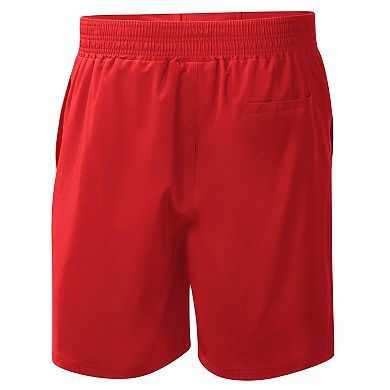 Men's G-III Sports by Carl Banks  Red Los Angeles Angels Breeze Volley Swim Shorts