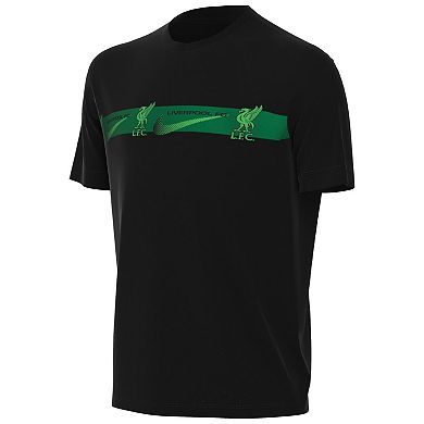 Youth Nike Black Liverpool Repeat T-Shirt