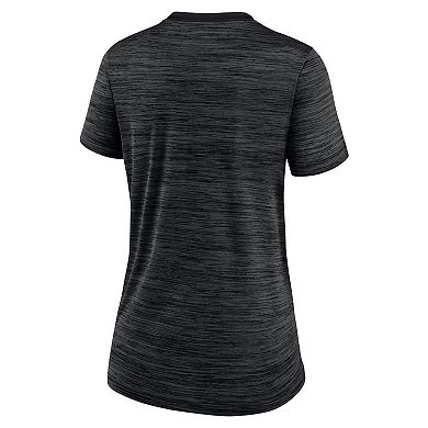 Women's Nike Black Las Vegas Raiders Sideline Velocity Performance T-Shirt