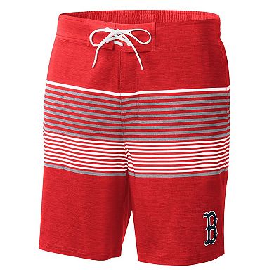 Men's G-III Sports by Carl Banks Red Boston Red Sox Coastline Volley Swim Shorts